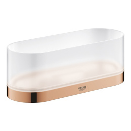 Держатель для полотенца, мыльницы или душевой полочки Grohe Selection 41035DA0, розовая бронза гляне