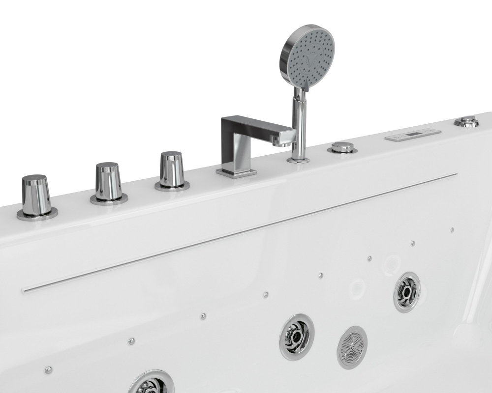 Ванна гидромассажная 160х85 Grossman (GR-16085) белый глянцевый