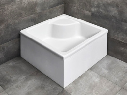 Акриловый поддон для душа Radaway Naxos C 90x90x41 белый SNC9941-28