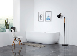 Фото Акриловая ванна 170x75 Abber (AB9315 L), асимметричная