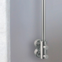 Фото Полотенцесушитель водяной Margaroli Arcobaleno 416/S, высота 73.3 см, ширина 14.5 см, старая бронза