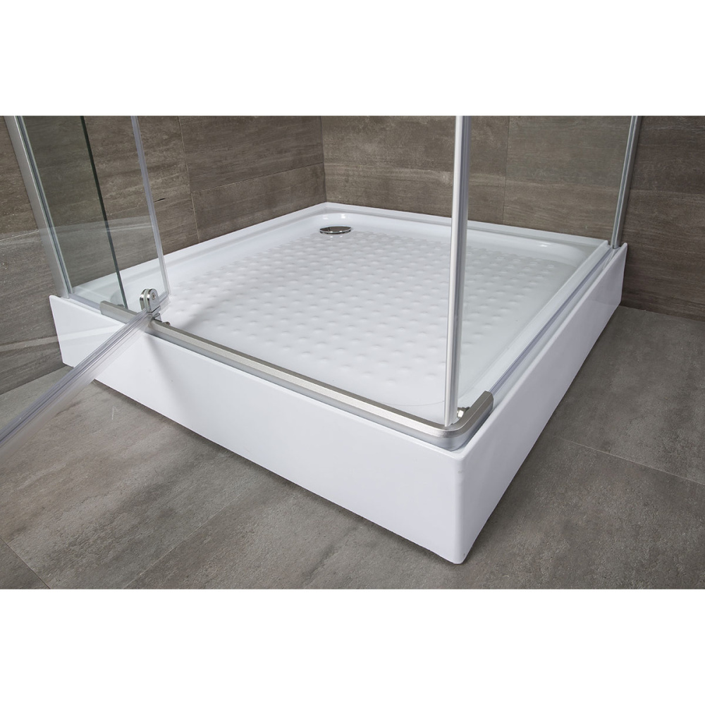 Поддон Erlit Comfort ER100 Hнизкий прямоугольный 100ABS в сборе
