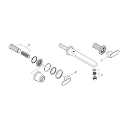 Смеситель Grohe Veris 20195000 для раковины