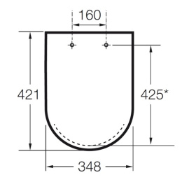 Инсталляция Alcaplast с унитазом Roca Victoria 734630300R, сиденье микролифт