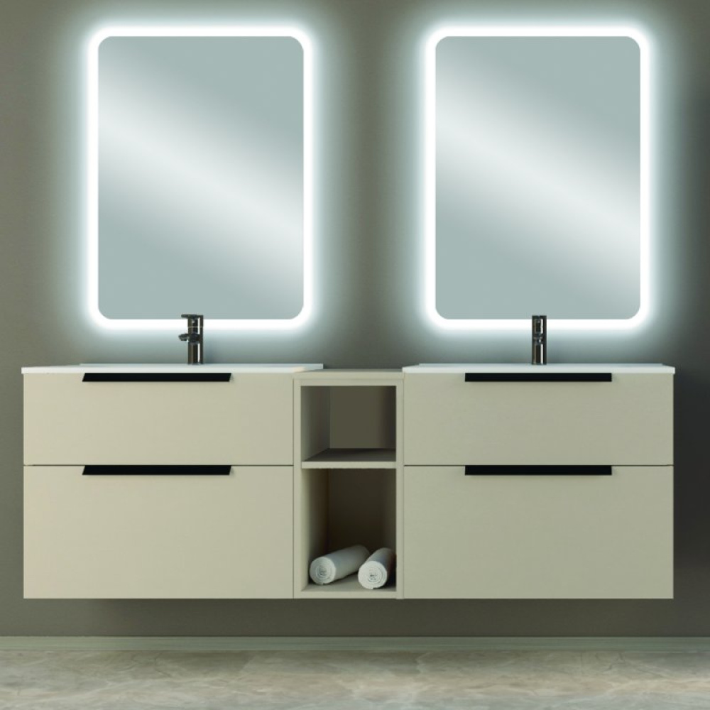 Раковина 61 см Cezares (50203) прямоугольная