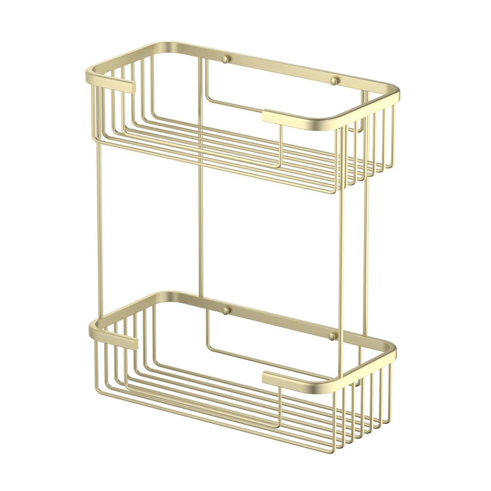 Фото Полка двойная Timo Saona 13083/17 золото матовое