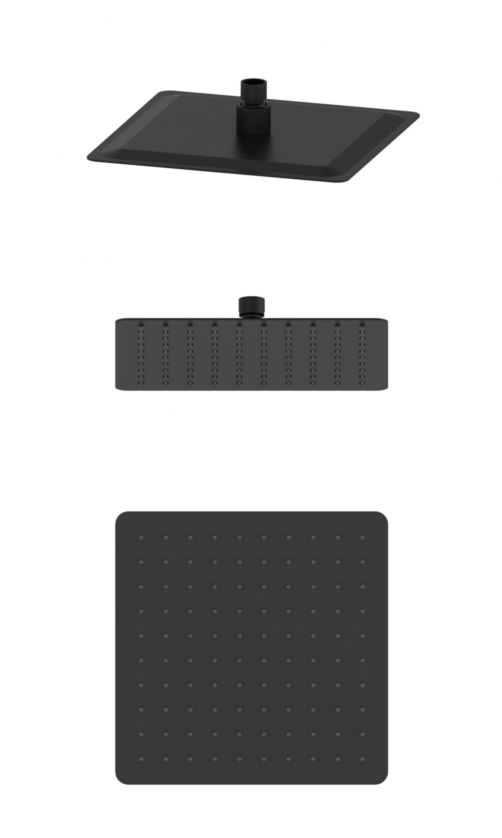 Верхний душ Wonzon&Woghand (WW-88DP06-MB) Черный