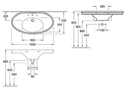 Фото Раковина Amadea 7140 10R1