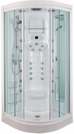 Душевая кабина 95x95x227 Aquanet (00172256) С гидромассажем, Акрил, Поддон низкий