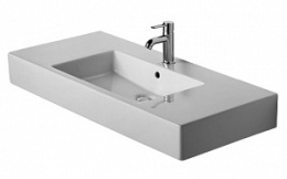 Фото Раковина 105 см Duravit Vero 0329100000, белый