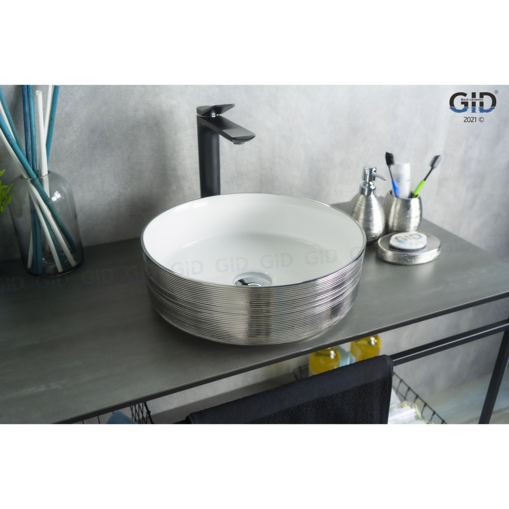 Раковина накладная Gid D1357h131
