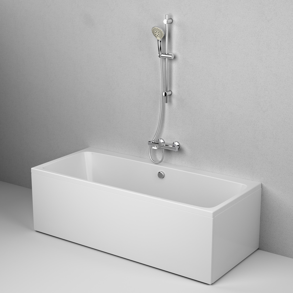 Фото Акриловая ванна 170x75 Am.Pm (W84A-170-075W-A), прямоугольная