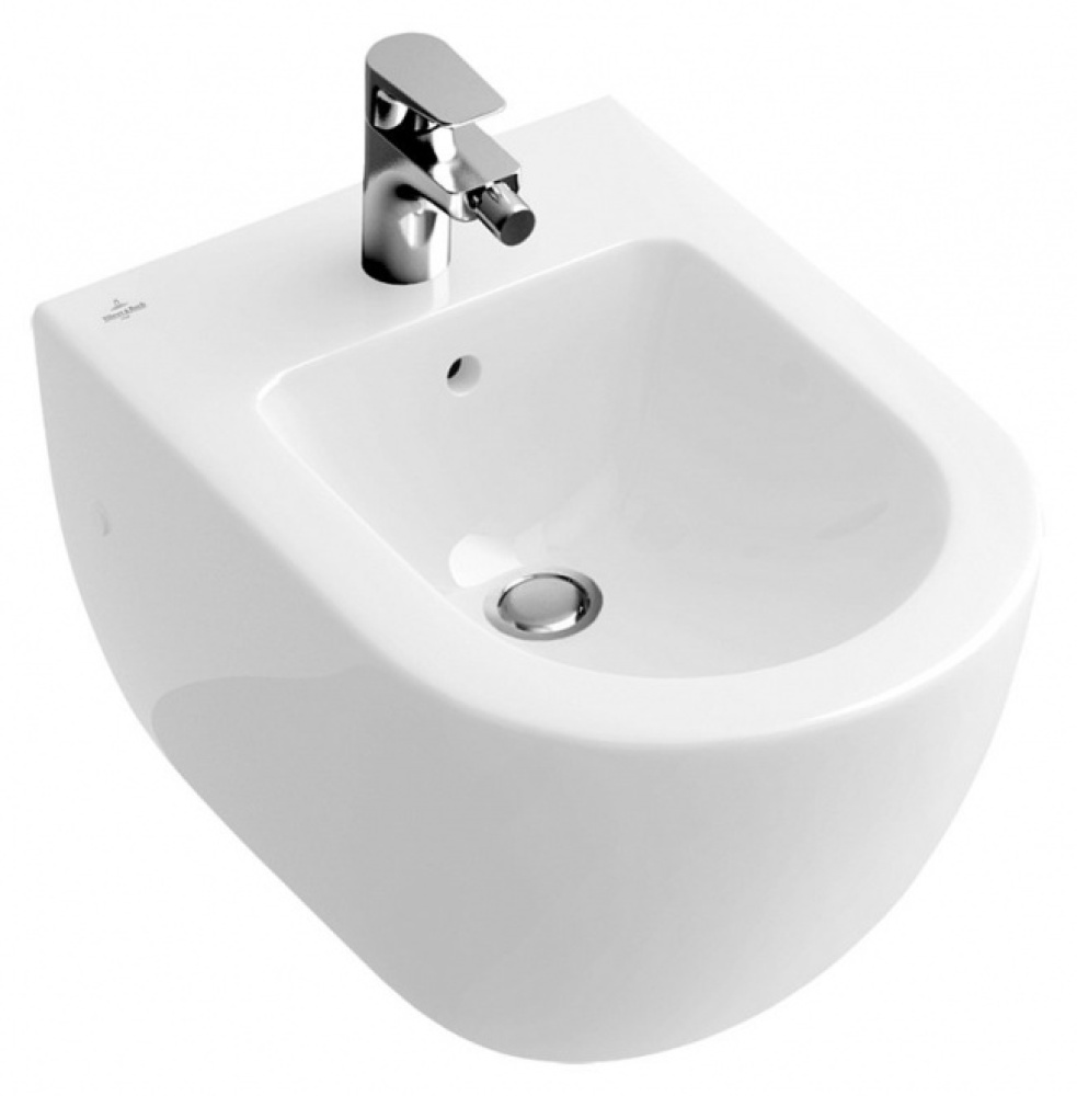 Биде подвесное 7400 00 01 VILLEROY&BOCH SUBWAY