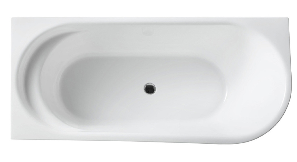 Фото Акриловая ванна 170x80 BelBagno (BB410-1700-780-L), округлая