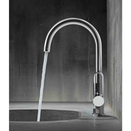 Смеситель для раковины Axor Uno 38036000 с донным клапаном, хром