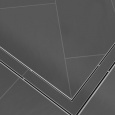 Решетка-основа для плитки TECE TECEdrainline plate (611070) угловая (100x100 см)