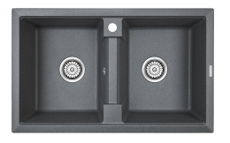 Мойка для кухни Paulmark Tandem (PM238150-DG) графит