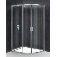 Душевой уголок BelBagno Uno-195, UNO-195-RH-2-120/80-C-Cr, 120 х 80 х 195 см, профиль хром