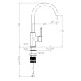 Смеситель для кухни RamonSoler KITCHEN 330612NM