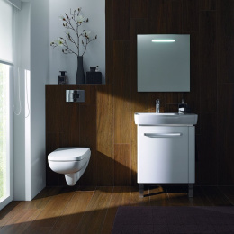 Унитаз подвесной Geberit Renova Compact 206145000 укороченный