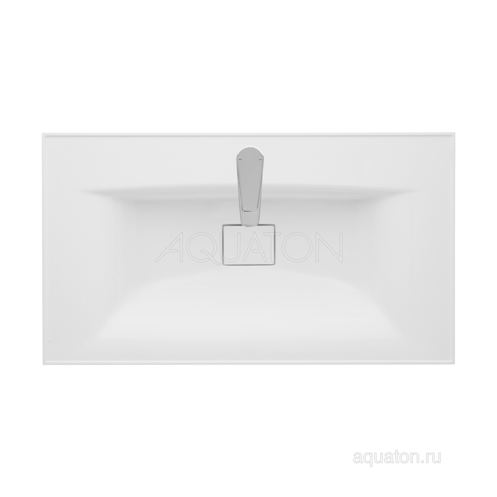 Фото Раковина Aquaton Айрис M 800 белая 1A73263KAG010