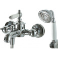 Смеситель для ванны с коротким изливом с аксессуарами Bravat Art (F675109C-B)