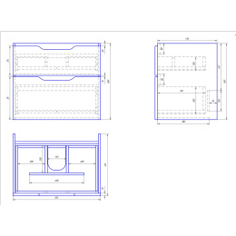 Умывальник Dreja Harmony (641938) 125 см
