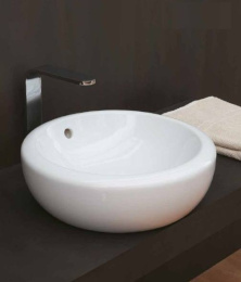 Cielo Fluid FLLA45 Раковина накладная (белый)