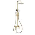Душевая система с техническим душем Wonzon&Woghand (WW-A30874-BG) Золото