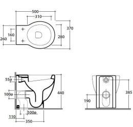 Фото Сиденье с крышкой для унитаза Globo Bowl (SB022BI) хром, белый
