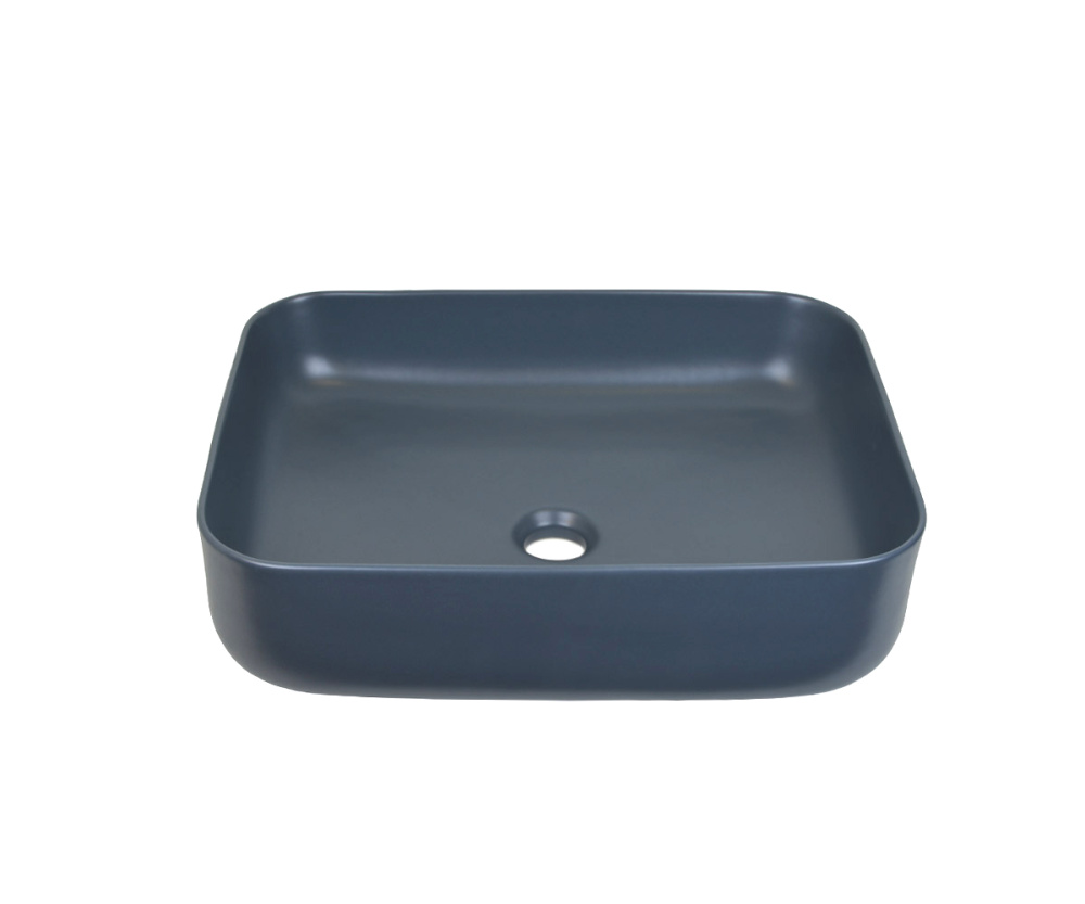 Фото Накладная раковина 50 см Bronze de Luxe Scandi (6127-DGM) серый