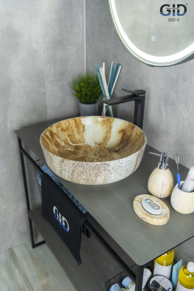 Фото Раковина накладная Gid Mnc499