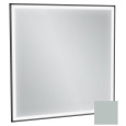 Зеркало Jacob Delafon Allure EB1435-S51, 80 х 80 см, с подсветкой, лакированная рама миндальный сати