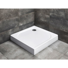 Акриловый поддон для душа Radaway Delos C 100x100x16 белый 4C11170-03