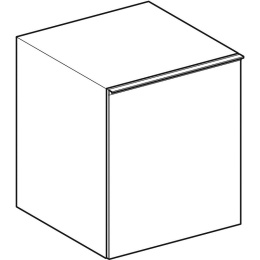 Шкафчик Geberit Acanto 500.618.JL.2, 45 см, цвет песочно-серый