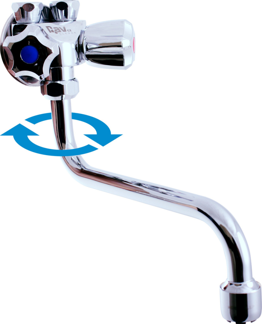 Rav Slezak EN001.1/21 Настенный смеситель для бойлеров