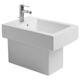 Фото Биде напольное Duravit Vero 2240100000, белый