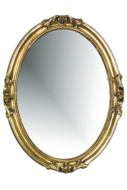 Зеркало овальное Armadi Art 511 антик, 85х65 (полиуретан) эмаль