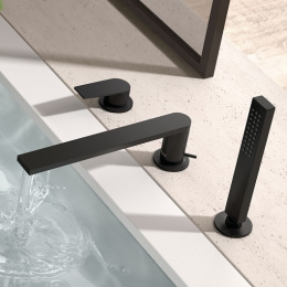 Фото Смеситель на борт ванны Tres Project 21116101 хром