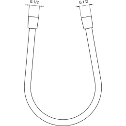 Пластиковый шланг для душа 1250 мм Ideal Standard A3306XG