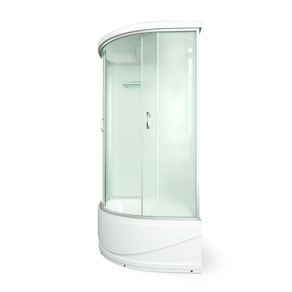 Душевая кабина 100x100x215 Erlit (ER4510TP-C3-RUS) , Поддон высокий
