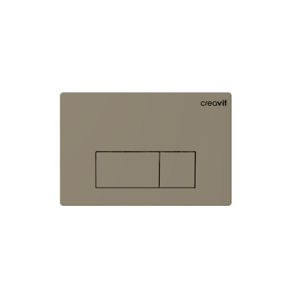 CREAVIT FREE FE320-11CP00E Чаша унитаза CAPPUCINO ГЛЯНЕЦ+Инсталляция GR5003 +Кнопка GP8002.06
