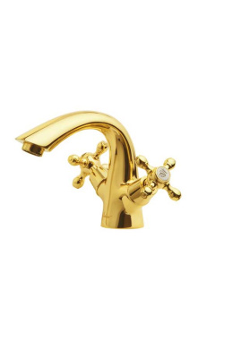 Фото Смеситель для умывальника Boheme Tradizionale Oro (291) золото