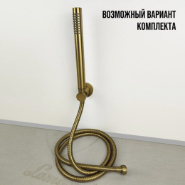 Фото Душевая лейка ручная Paini Tonda 53PJ155AS золото