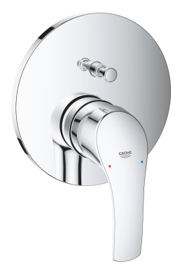 Фото Grohe Eurosmart 24043002 Смеситель для ванны, встраиваемый без излива