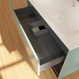 Villeroy Boch Finion F040PHGM Тумба под раковину 996х498 мм (glossy black/olive matt)