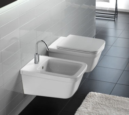 Фото Биде подвесное Hatria Erika Pro Q (YXHW01) белый