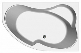 Акриловая ванна 170x110 Aquanet (00155536), Гидромассаж: есть