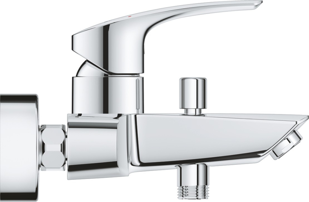 Фото Grohe Eurosmart 33300003 Смеситель для ванны с изливом, цвет: хром