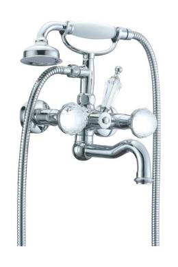 Фото Смеситель для ванны Boheme Brillante Presente (353) хром